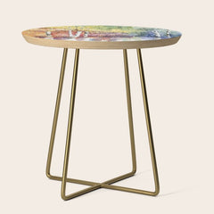 4 Season watercolor collection - summer Side Table