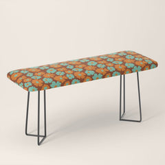 70's Retro print Bench