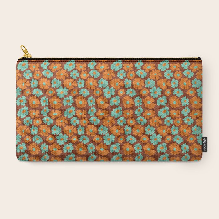 70's Retro print Carry All Pouch