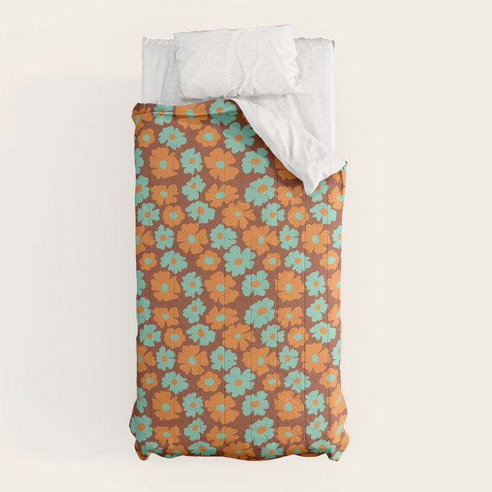 70's Retro print Comforter