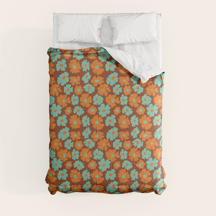 70's Retro print Comforter