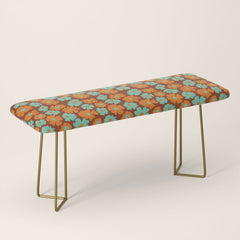 70's Retro print Bench