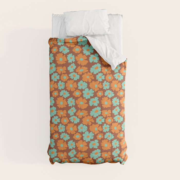 70's Retro print Comforter