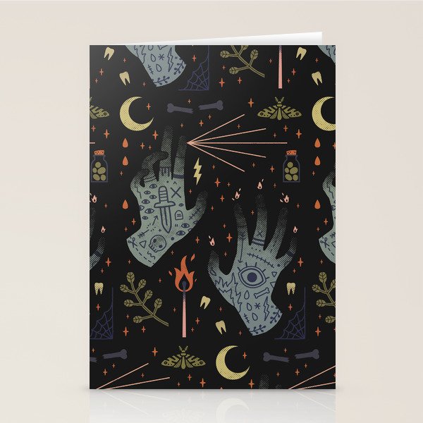 A Curse Upon You! Stationery Card