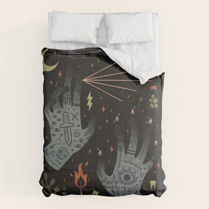 A Curse Upon You! Comforter