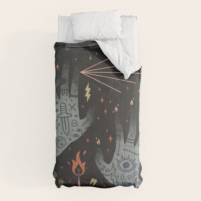 A Curse Upon You! Comforter