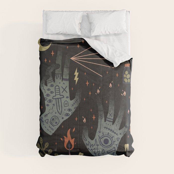 A Curse Upon You! Comforter