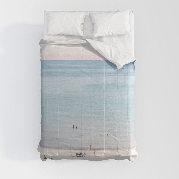 A Day at The Beach #society6 #decor #buyart Comforter