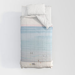 A Day at The Beach #society6 #decor #buyart Comforter