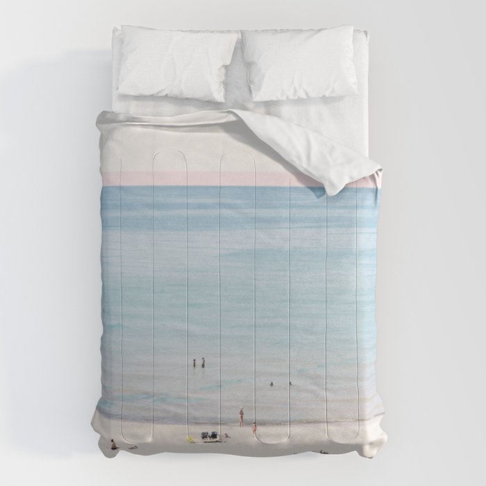 A Day at The Beach #society6 #decor #buyart Comforter
