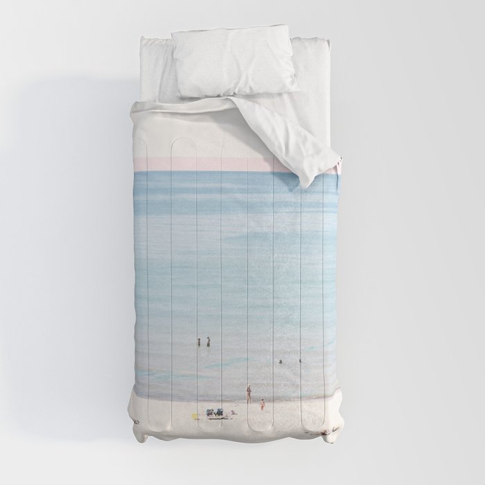 A Day at The Beach #society6 #decor #buyart Comforter