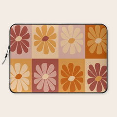 70's Daisy Bloom  Laptop Sleeve