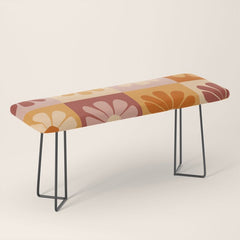 70's Daisy Bloom  Bench