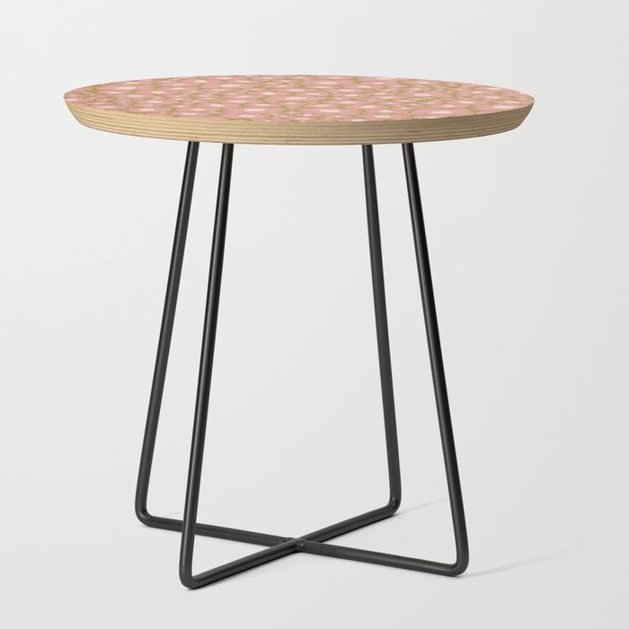 70������������������s Retro Floral  Side Table