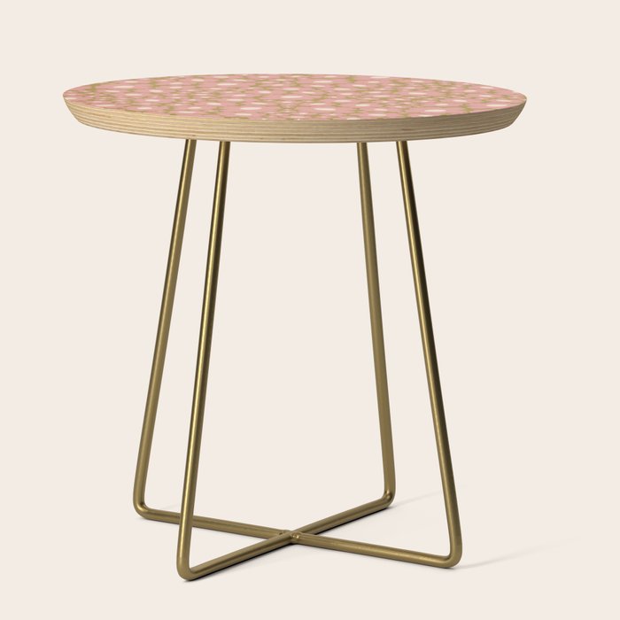 70������������������s Retro Floral  Side Table