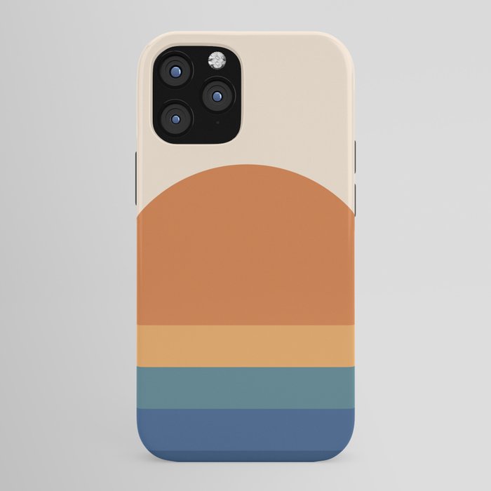 70's Retro Sunset iPhone Case