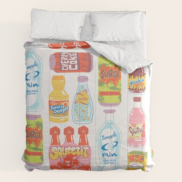 90s Drinks Comforter