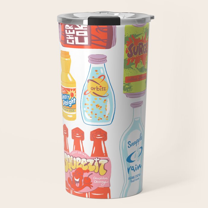 90s Drinks Travel Mug