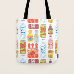 90s Drinks Tote Bag