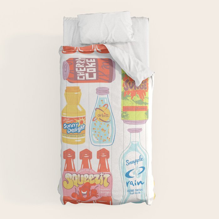 90s Drinks Comforter