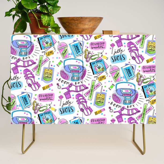90s Summer  Credenza