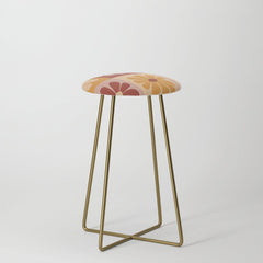 70's Daisy Bloom  Stool