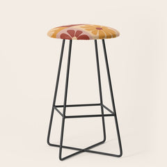 70's Daisy Bloom  Stool