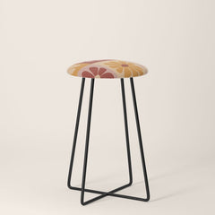 70's Daisy Bloom  Stool