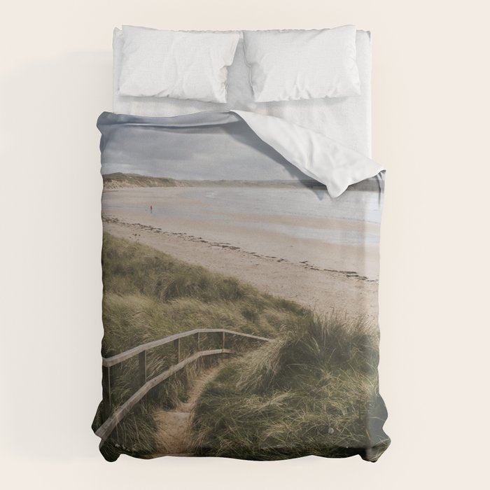 A day at the beach - Landscape and Nature Photography Duvet Cover