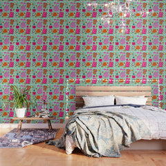 90's Things Print Wallpaper