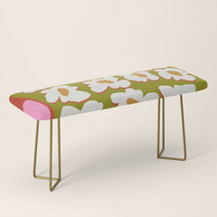 70's retro Bloom Bench