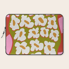 70's retro Bloom Laptop Sleeve