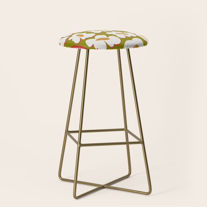 70's retro Bloom Stool