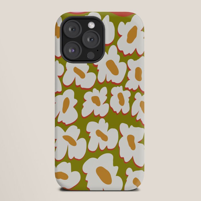 70's retro Bloom iPhone Case