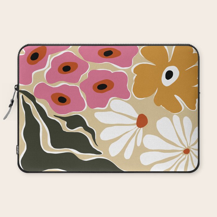 70's Retro garden   Laptop Sleeve