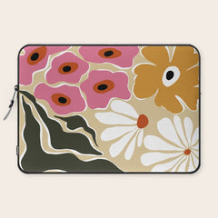 70's Retro garden   Laptop Sleeve