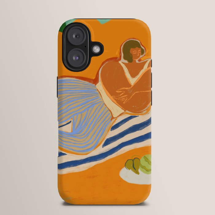A Day At The Beach iPhone Case