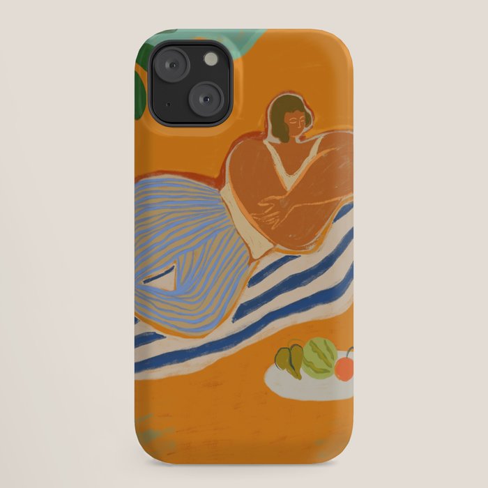 A Day At The Beach iPhone Case