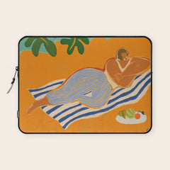 A Day At The Beach Laptop Sleeve