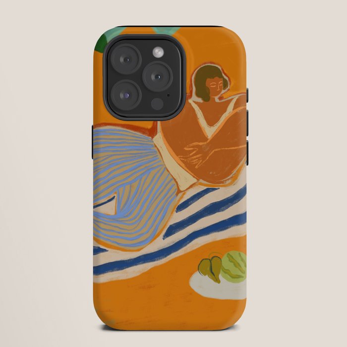 A Day At The Beach iPhone Case