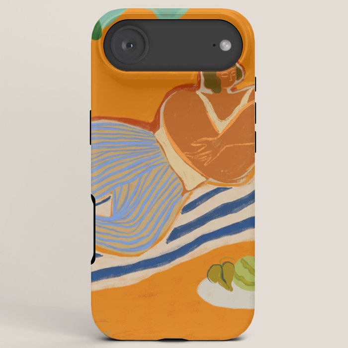 A Day At The Beach iPhone Case