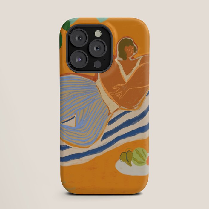 A Day At The Beach iPhone Case