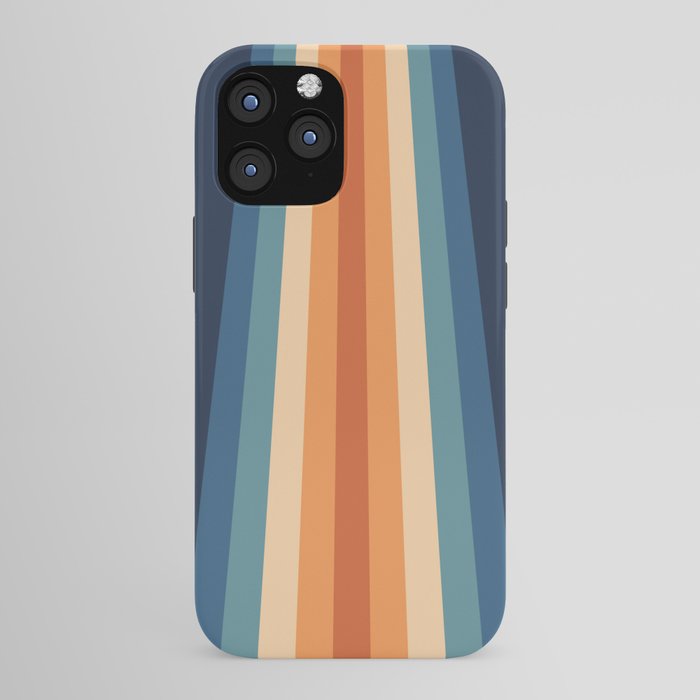 70's Retro Stripes iPhone Case