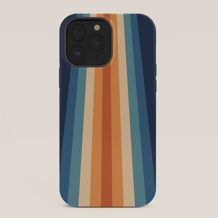 70's Retro Stripes iPhone Case