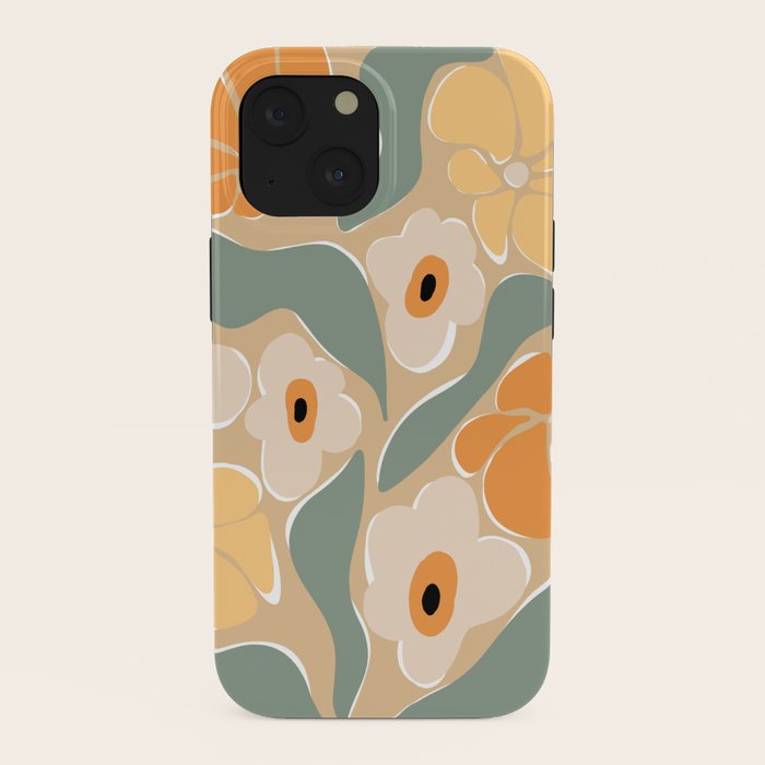 70s california flower market iPhone Case