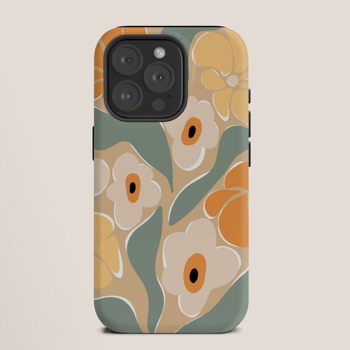 70s california flower market iPhone Case