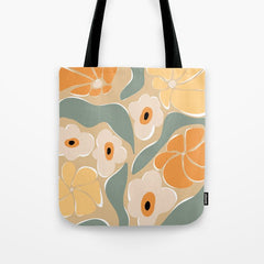 70s california flower market Tote Bag