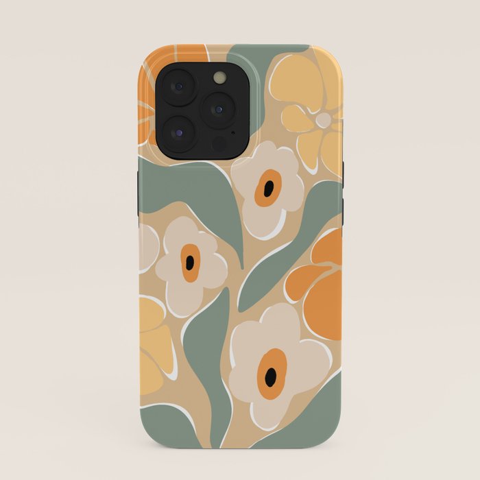 70s california flower market iPhone Case
