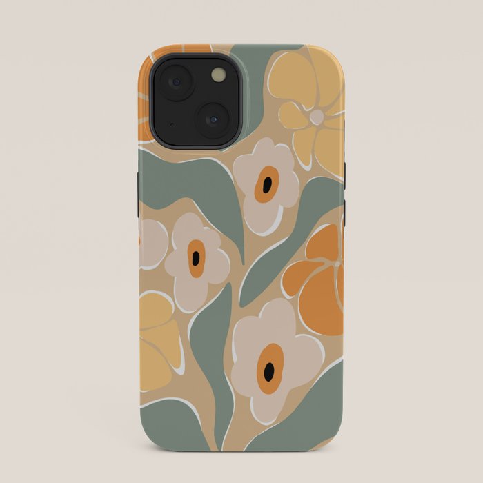 70s california flower market iPhone Case