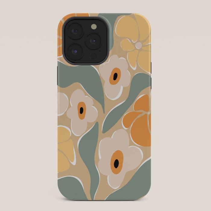 70s california flower market iPhone Case